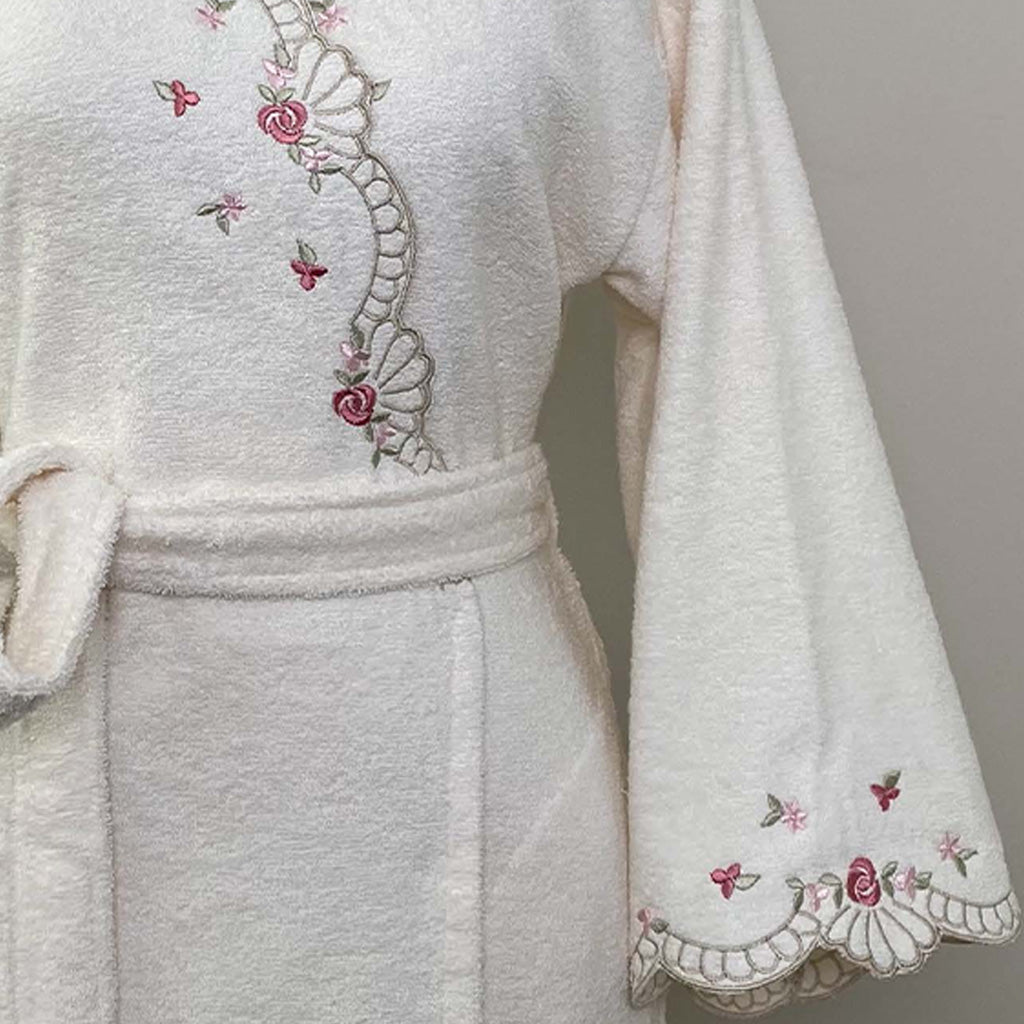 Meralis Bathrobe Kimono 70% Bamboo 30% Cotton