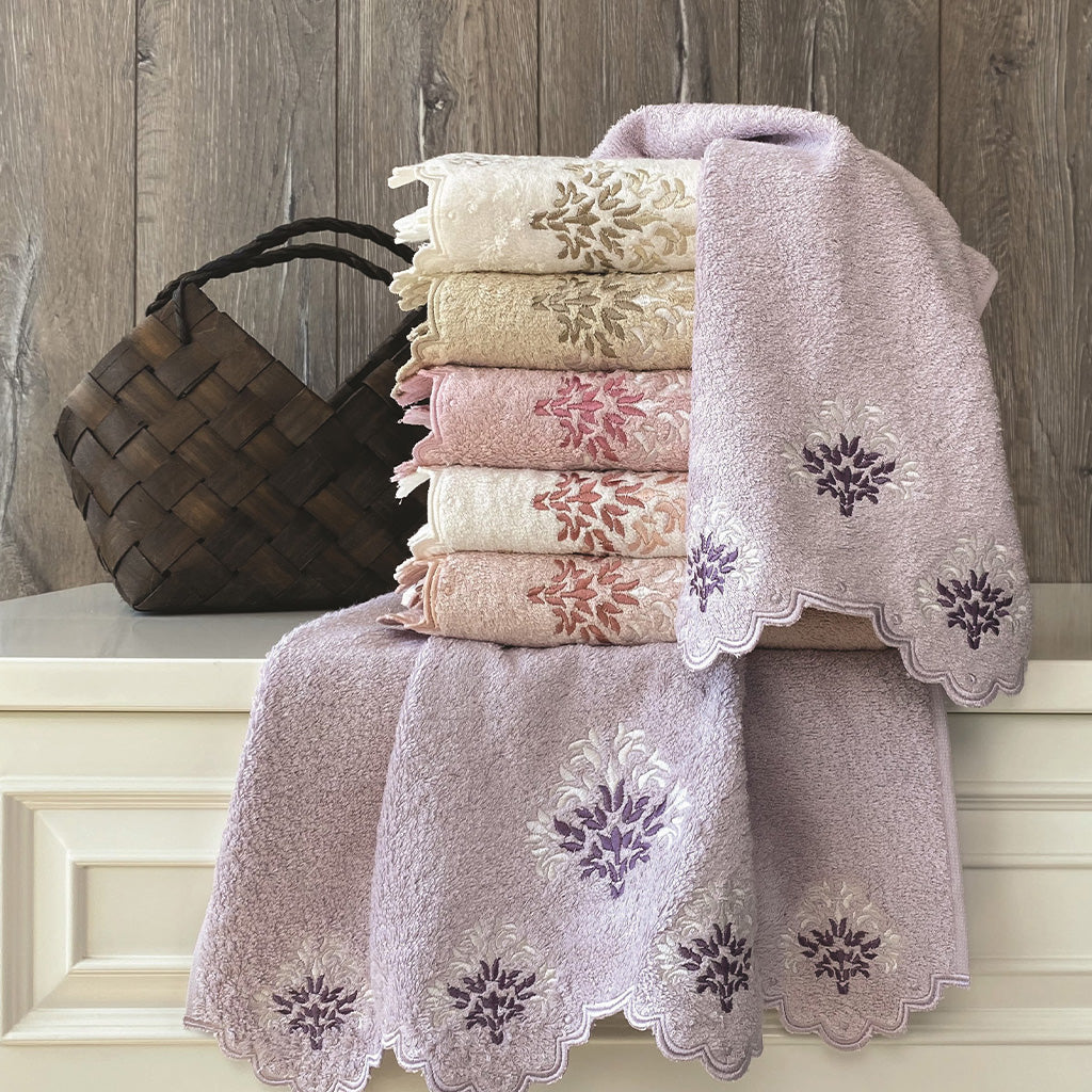 Opaline Towel Set 70% Bamboo 30% Cotton 6 Pcs